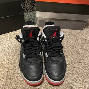Jordan Bred 4’s Size M 11